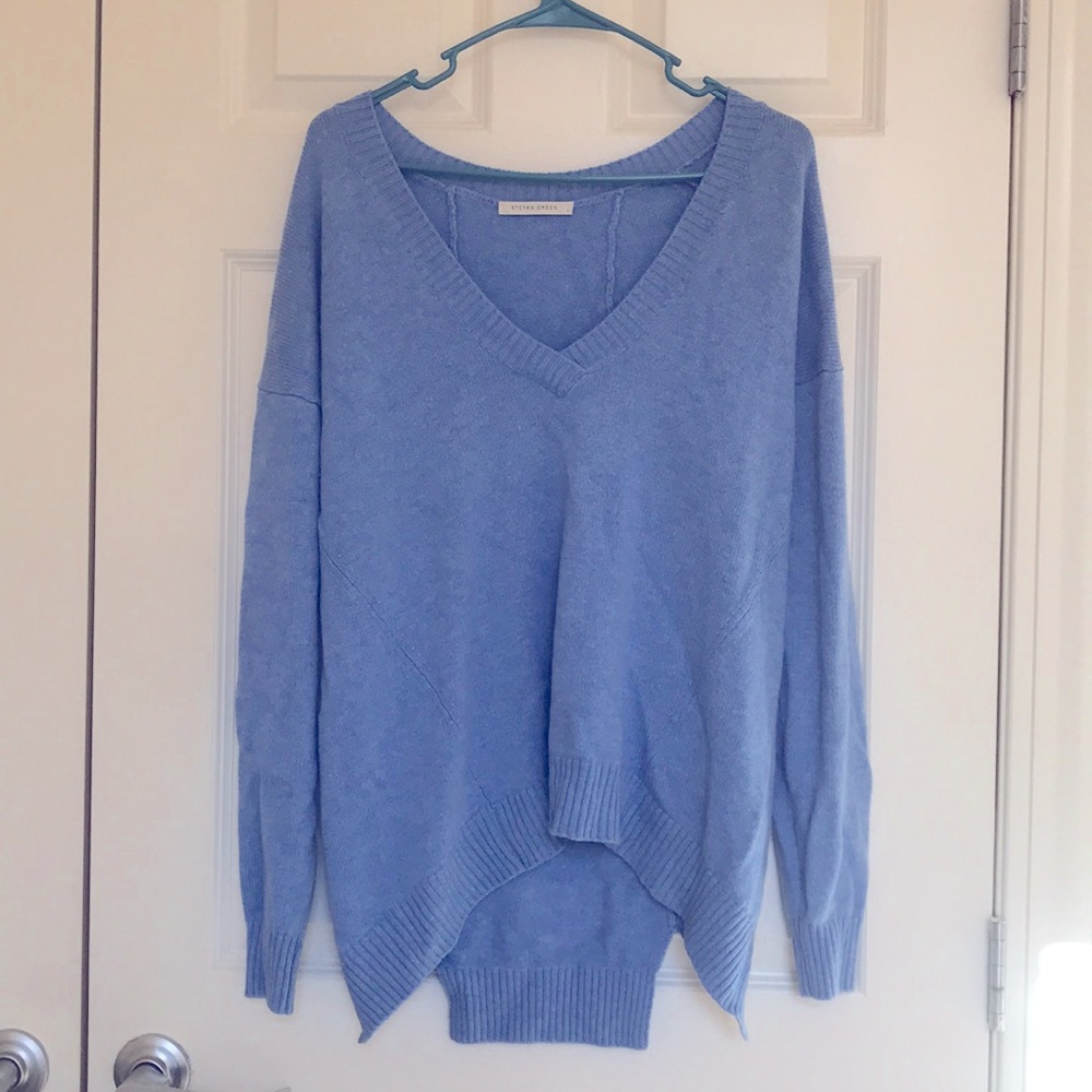 CASHMERE Drop-Shoulder Sweater